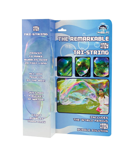 Indy Remarkable Tri-String Bubble Wand Packaging