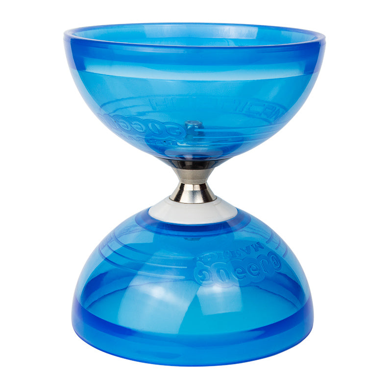 Blue colour vertical standing Hurricane Diabolo