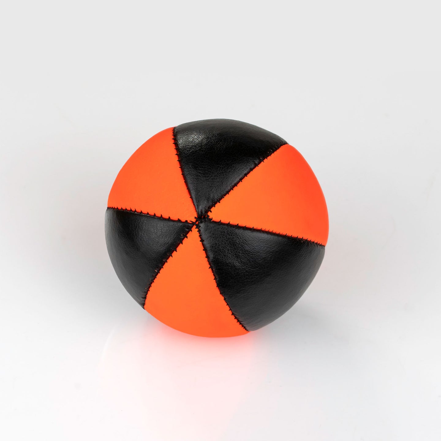 Juggle Dream Pro Star 6-Panel Juggling Ball - UV Orange / Black