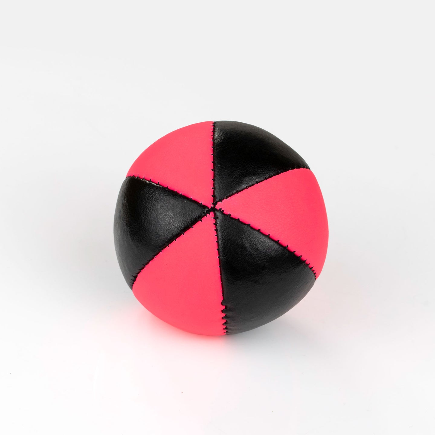 Juggle Dream Pro Star 6-Panel Juggling Ball - UV Pink / Black