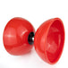 Juggle Dream Big Top Bearing Diabolo from side red colour