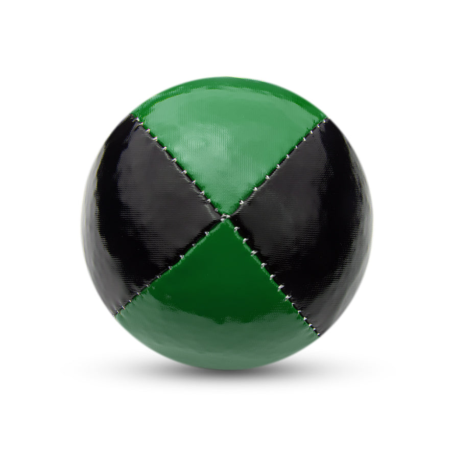 Juggle Dream 120g Black & Green Thud Juggling Ball