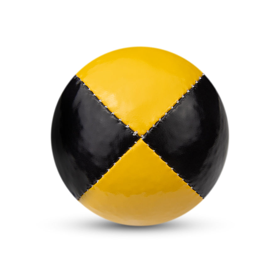 Juggle Dream 120g Black & Yellow Thud Juggling Ball