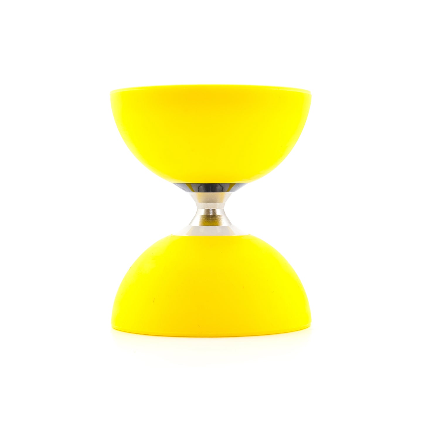 Yellow Cyclone diabolo standing