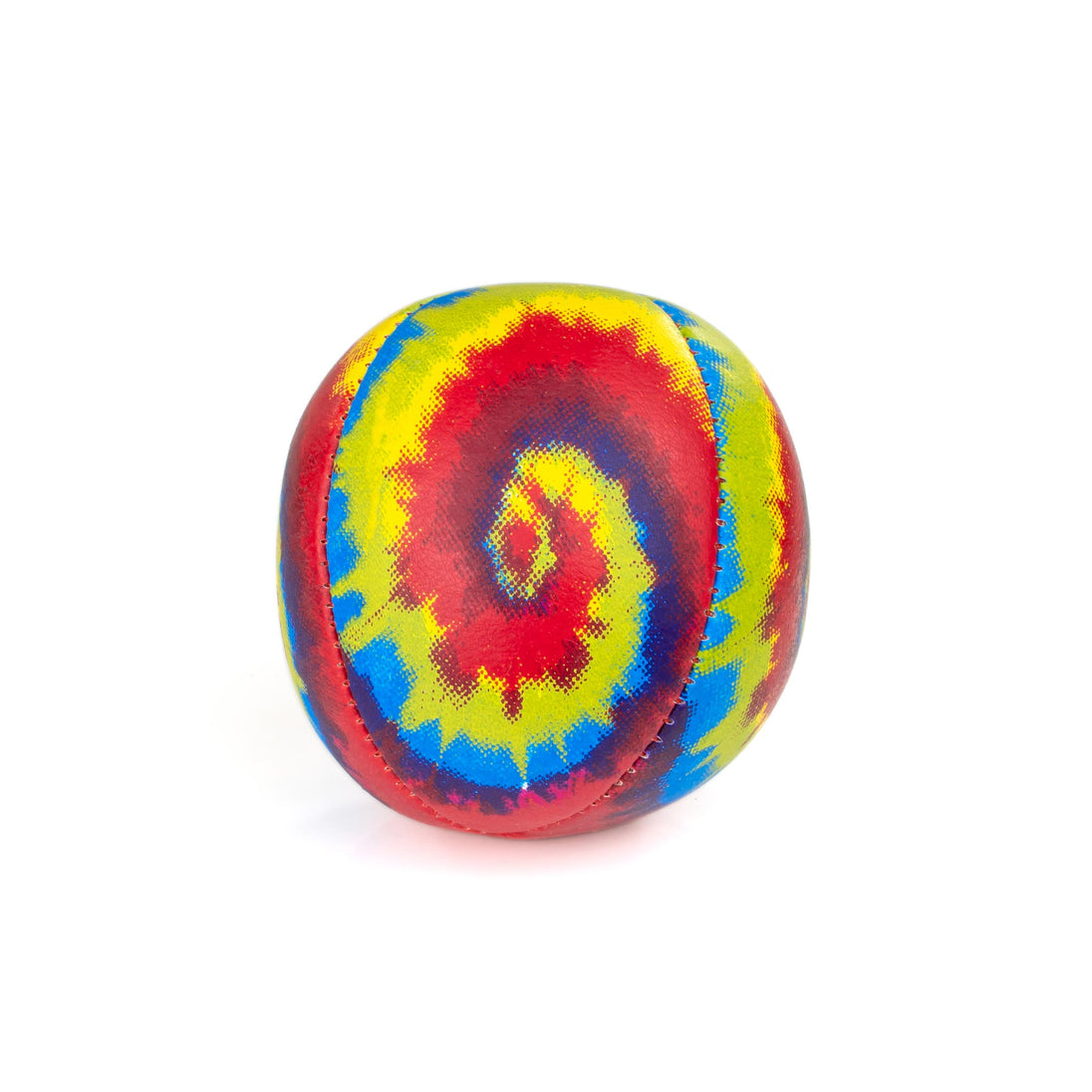 Red / Yellow / Blue / Green Swirls tye dye juggling ball