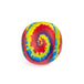 Red / Yellow / Blue / Green Swirls tye dye juggling ball