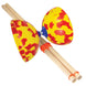 Juggle Dream yellow and red colours Diabolo Toy with wooden handsticks