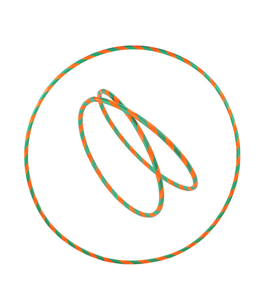 Juggle Dream Flex Elastic Hoop - 16mm - green/orange colour