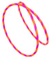 Juggle Dream Flex Elastic Hoop folded - purple/orange colour