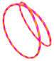 Juggle Dream Flex Elastic Hoop folded - purple/orange colour