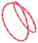 Juggle Dream Flex Elastic Hoop folded - purple/orange colour