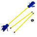 Blue/ Yellow Neo Flower Stick with Handsticks