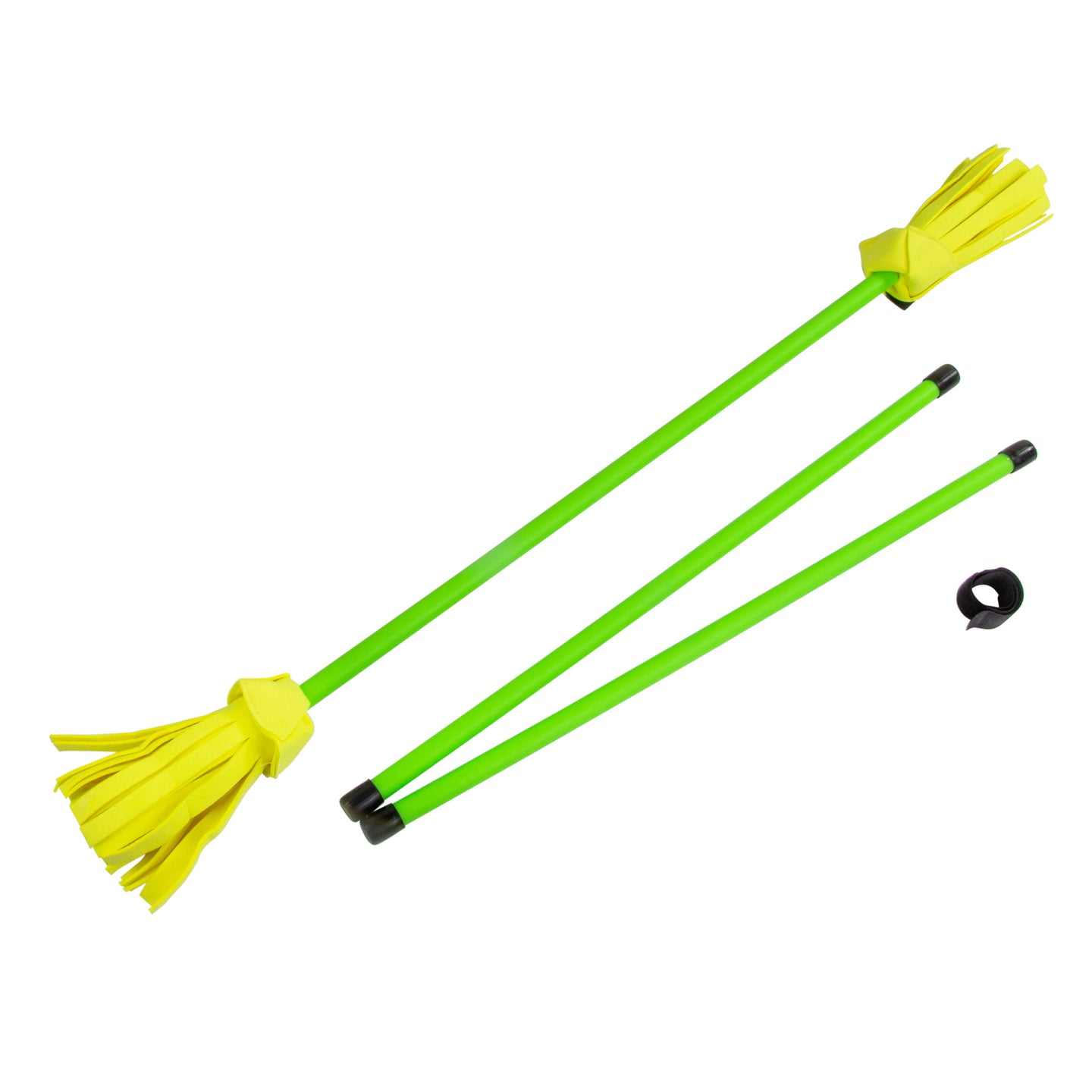 Green/ Yellow Neo Flower Stick with Handsticks