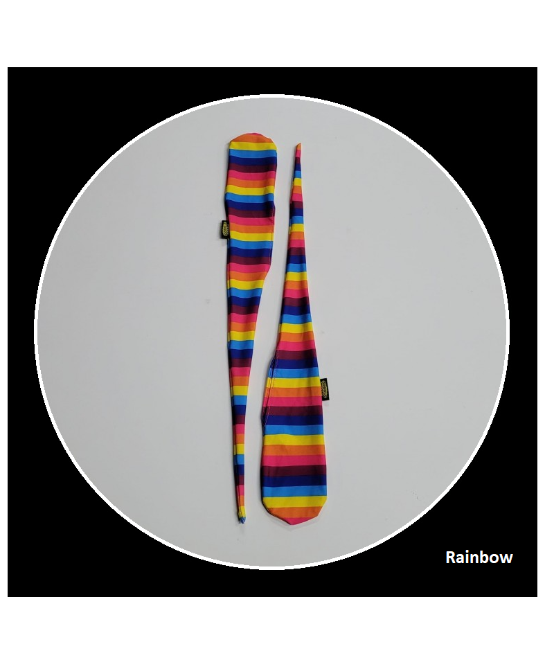 Juggle Dream Psychedelic Sock Poi - Rainbow