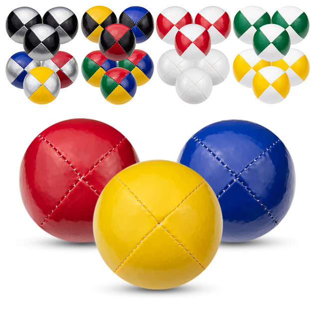 Juggle Dream 3x Pro Thud Juggling Balls - Set of 3 Professional Juggling Balls with Free Online Learning Video, Perfect for Beginners and Experts