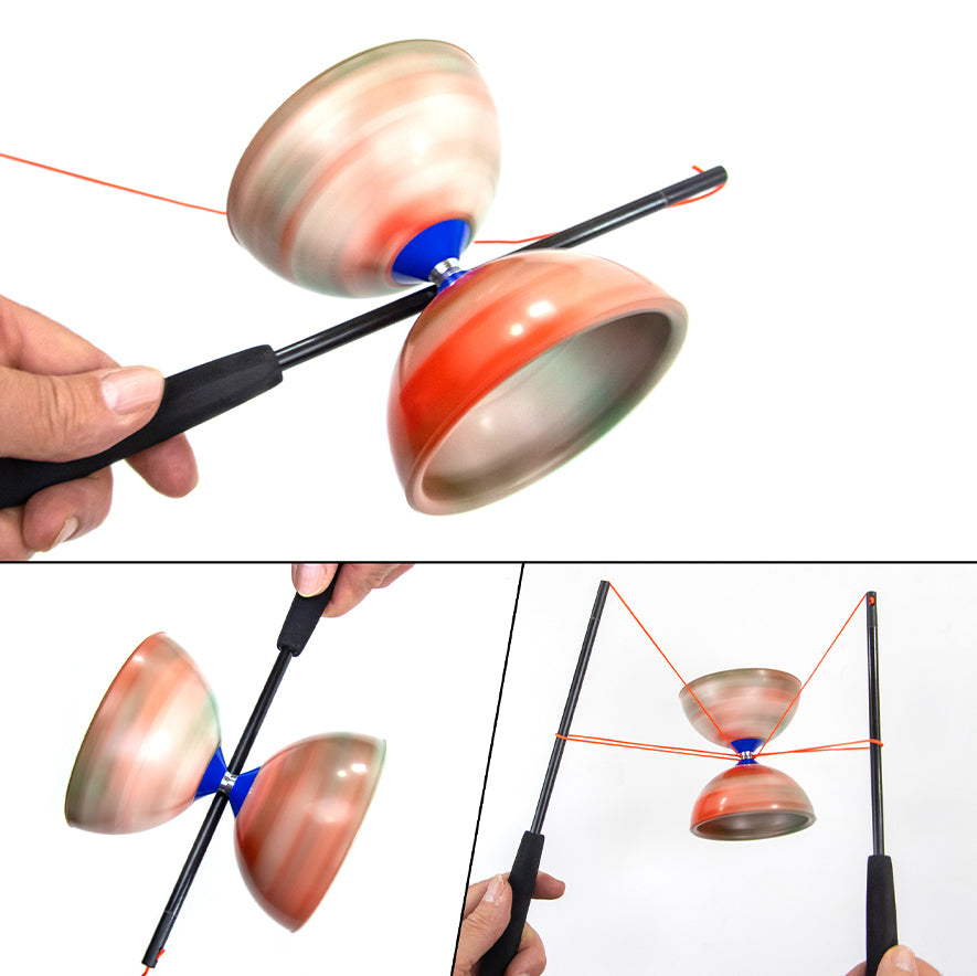 Juggle Dream Jester Medium Diabolo spinning