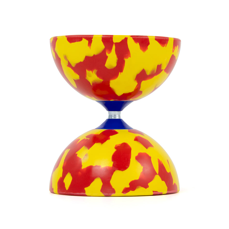 Juggle Dream Jester Medium Diabolo red/yellow colours