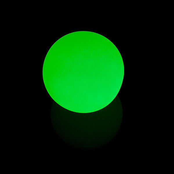 LED Contact Ball glowing in green