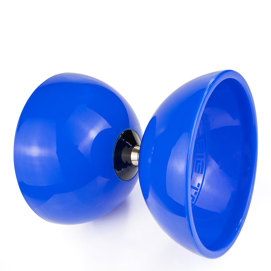Juggle Dream Big Top Bearing Diabolo side - blue colour