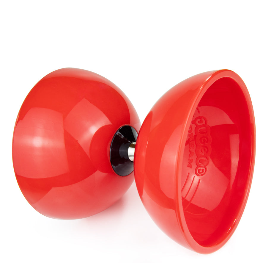 Juggle Dream Big Top Bearing Diabolo side - red colour