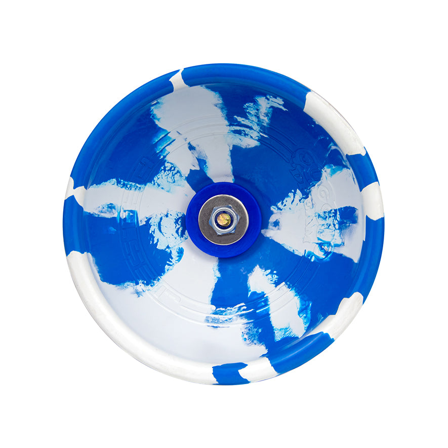 Juggle Dream Diabolo cup of white and blue colours