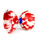 Juggle Dream white and red colours Diabolo Toy with wooden handsticks