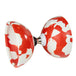 Juggle Dream Jester Bearing Diabolo from side White/ Red colours
