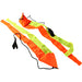 Juggle Dream Premium Mini Spinners Poi - orange/yellow colour