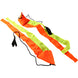 Juggle Dream Premium Mini Spinners Poi - orange/yellow colour