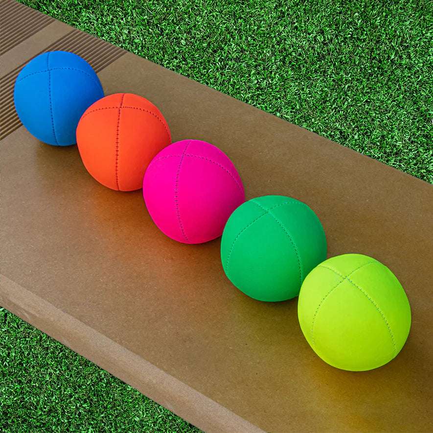 Set of 5 Juggle Dream Smoothie Juggling Balls - UV Solid Colour