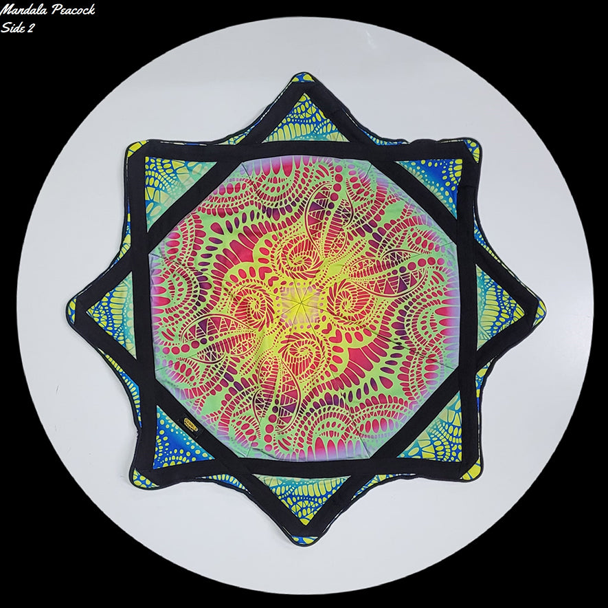 Juggle Dream Spinning Stars - Mandala Peacock - Side21