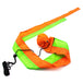 Juggle Dream Tail Poi - green/orange colour