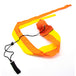 Juggle Dream Tail Poi - yellow/orange colour