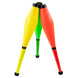 Juggle Dream Trainer Juggling Clubs standing on knobs - UV  colours