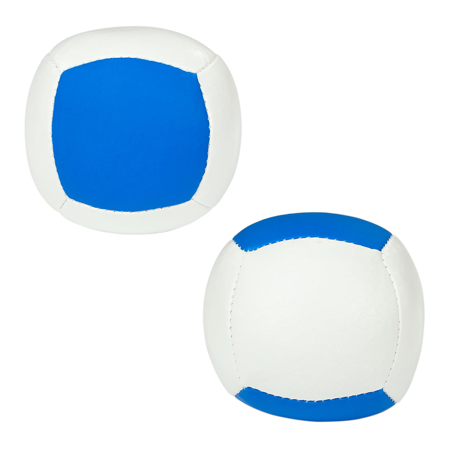 Juggle Dream UV Spot Sport Juggling Ball 110gram - two sides - blue/white colour 
