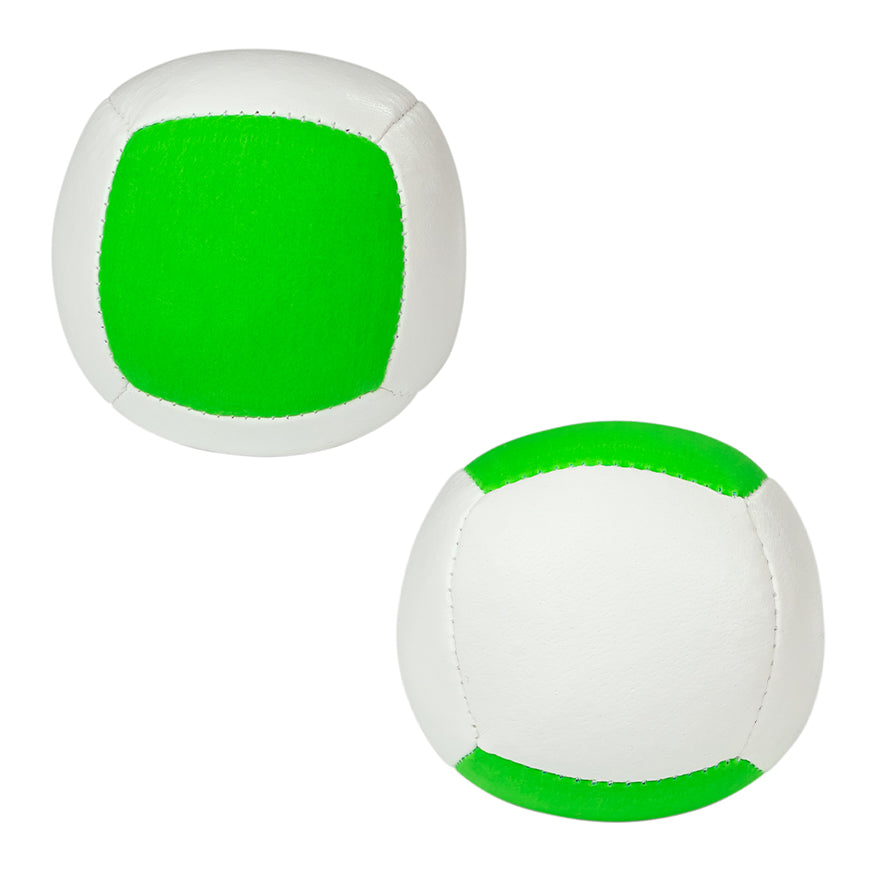 Juggle Dream UV Spot Sport Juggling Ball 110gram - two sides - green colour 