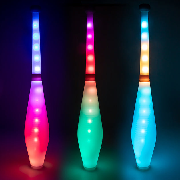 Juggle Dream LED Juggling Clubs - Color-Changing