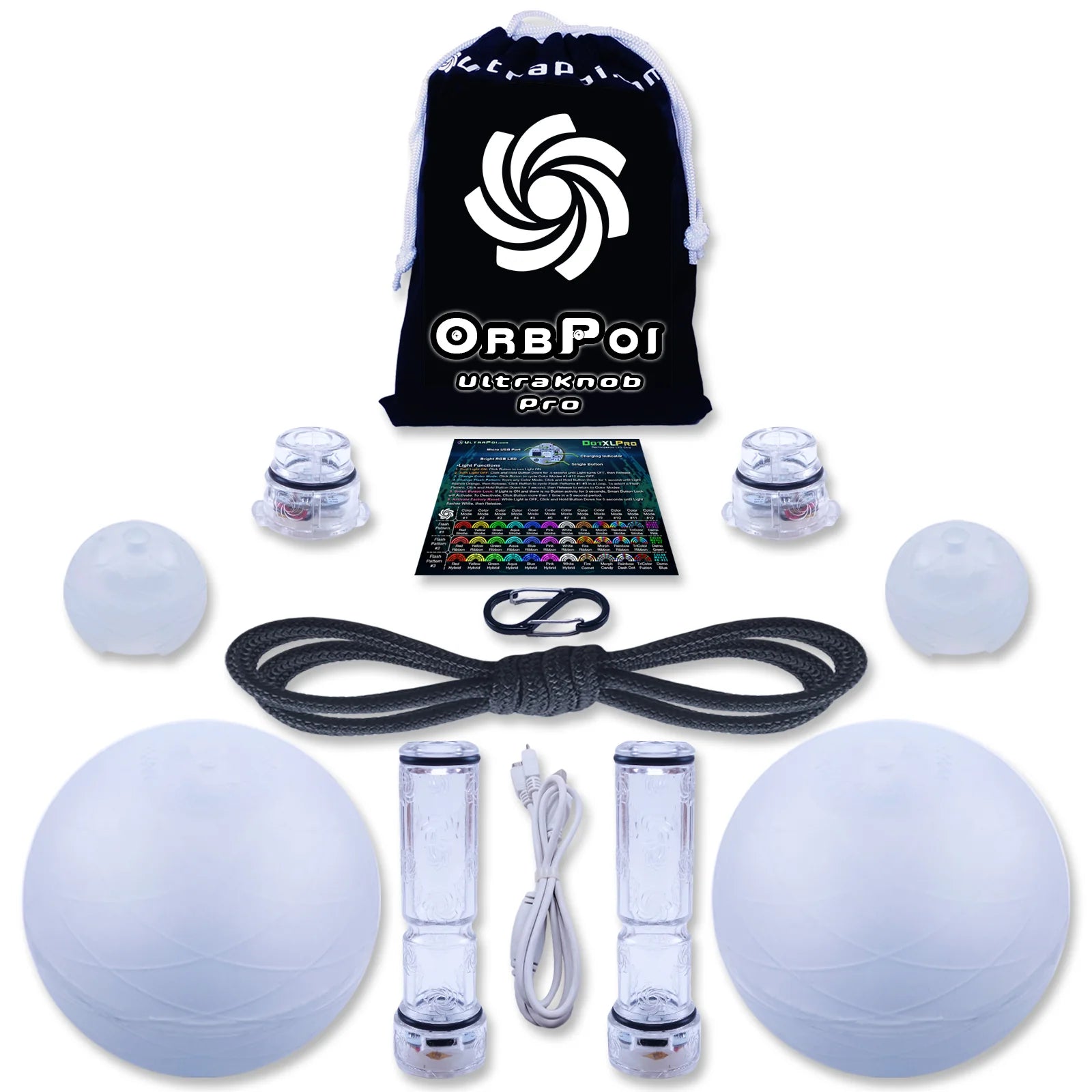 UltraPoi | Orbpoi with LED Ultraknob Pro