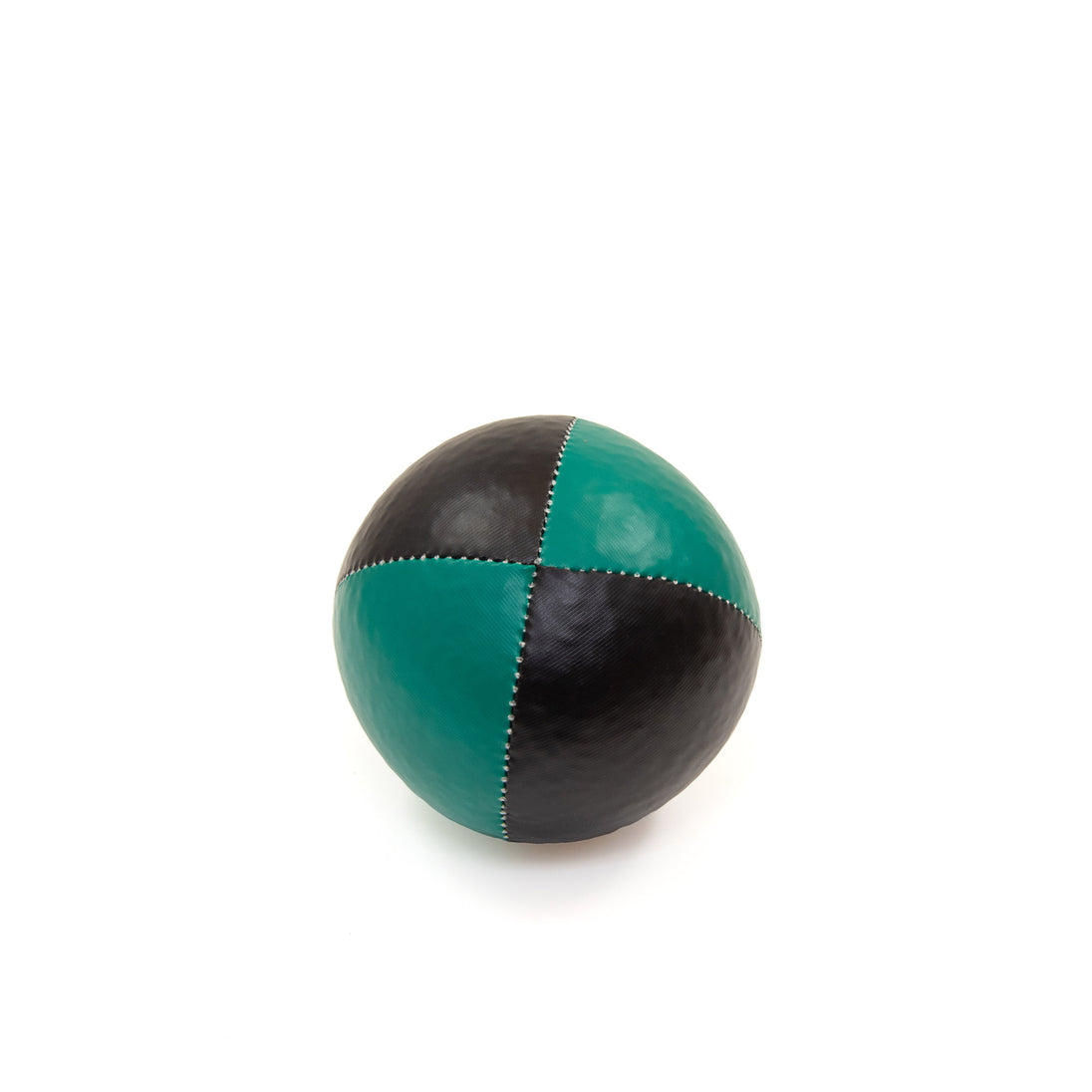 Green colour Black Theme Juggling Ball
