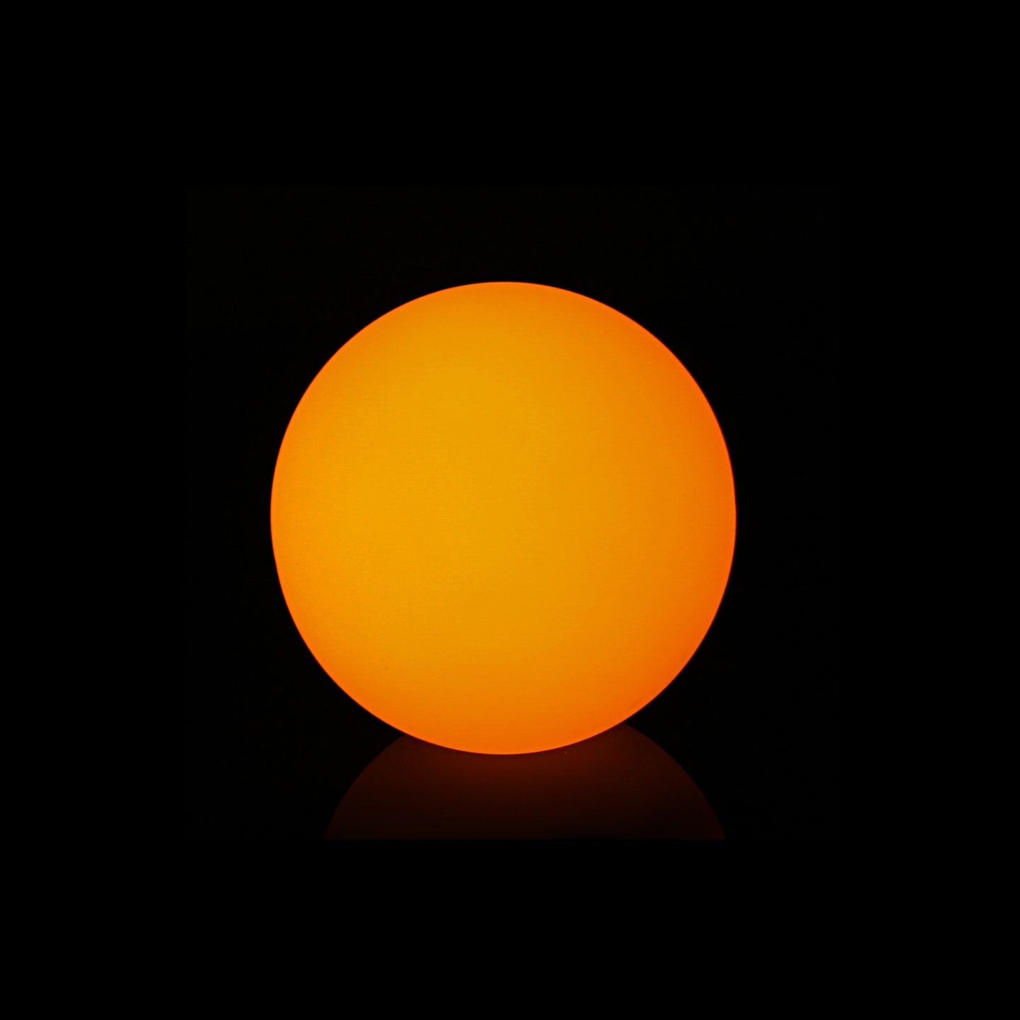 Orange LED Glow Ball