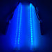 PoiStix Pro glowing in the dark with blue colours