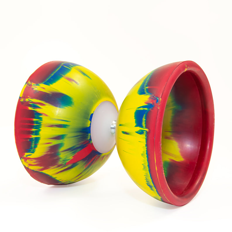 Oddballs Radiant Diabolo yellow/red/blue in lying position