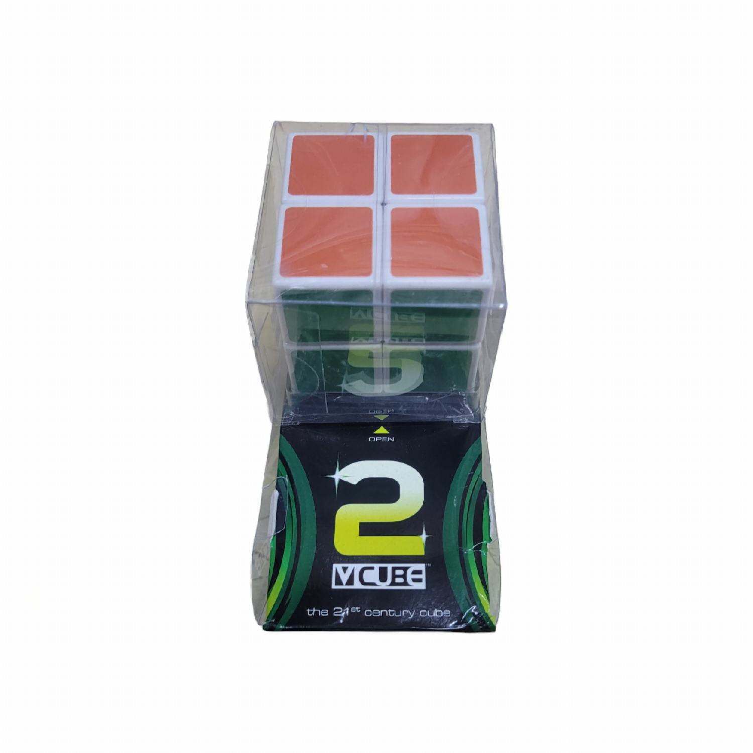 V-Cube White 2x2x2 - Straight - Speed Cube Puzzle - Bargain Basement