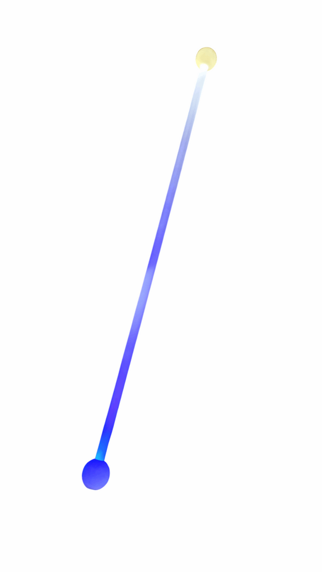 Juggle-Light 1.4m LED Thick Staff (ball ends) - Bargain Basement