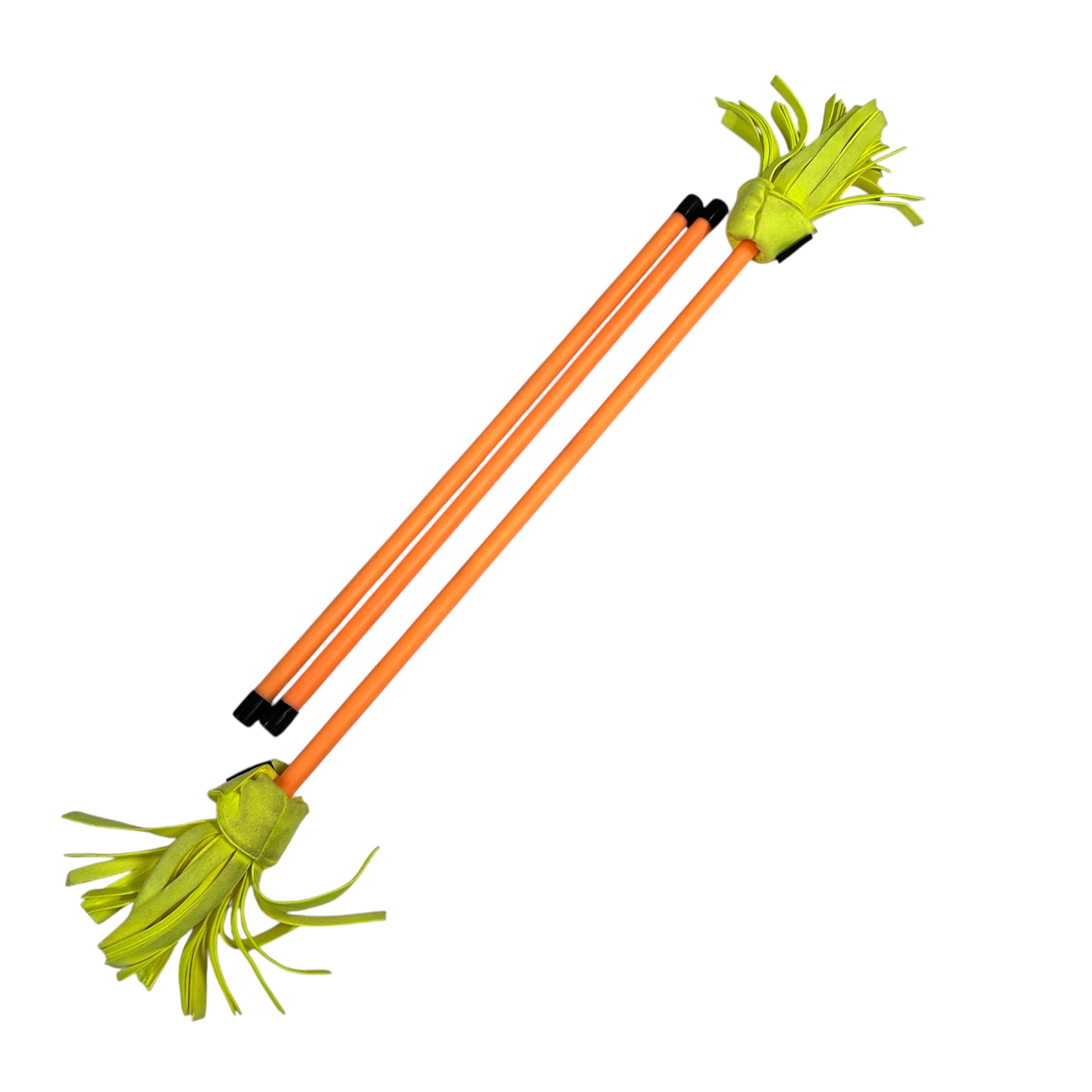 Juggle Dream Neo Flower Stick & Handsticks - Orange - Bargain Basement
