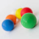  Green Bouncing Ball with other colours balls blurred in the background