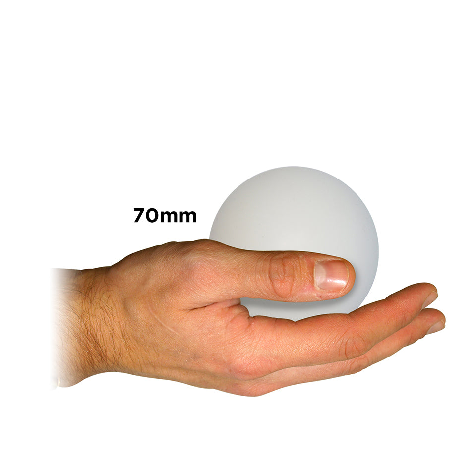 70mm Bouncing Ball in hand