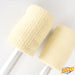 Close-up of two 50 mm wicks
