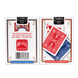 Bicycle Rider Back Playing Cards, Standard Index, Red and Blue 2-pack