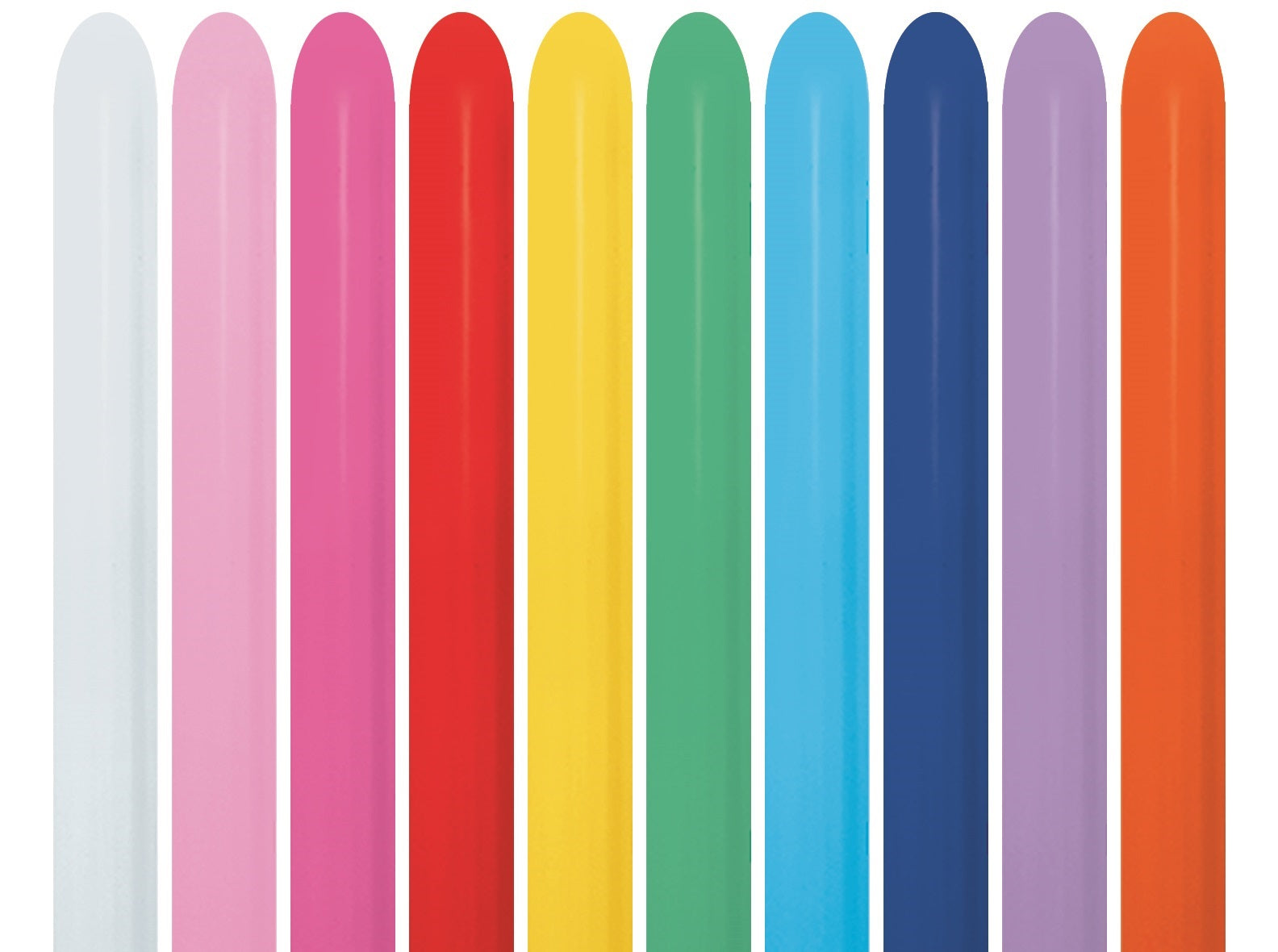 Sempertex 260 Modeling Balloons - Fashion Assortment - 100 Pack